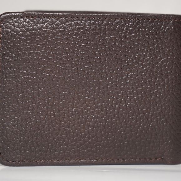 Genuine cow milled leather wallet for men - Picture 5 of 12